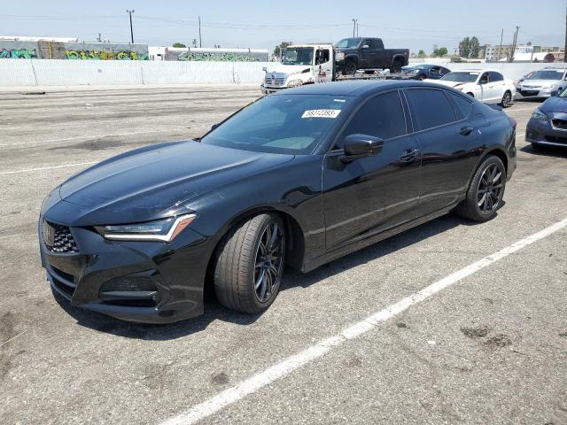 ACURA TLX TECH A 2021 with VIN 19UUB6F50MA009641 - Photo from auction