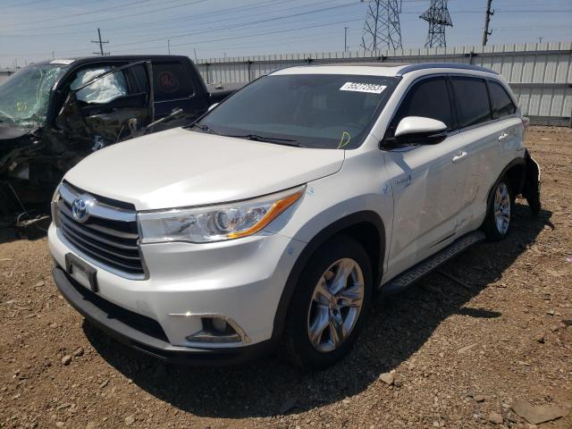 TOYOTA HIGHLANDER 2015 with VIN 5TDDCRFH4FS012040 - Photo from auction