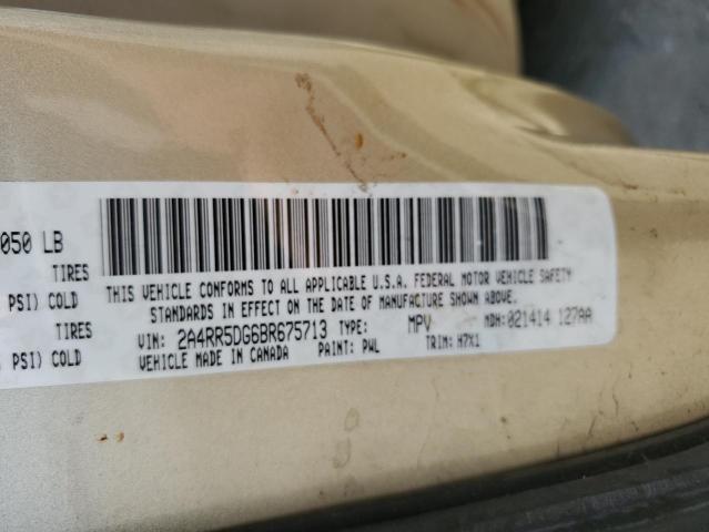 Photo 14 from auction – 2011 CHRYSLER TOWN & COU with VIN 2A4RR5DG6BR675713