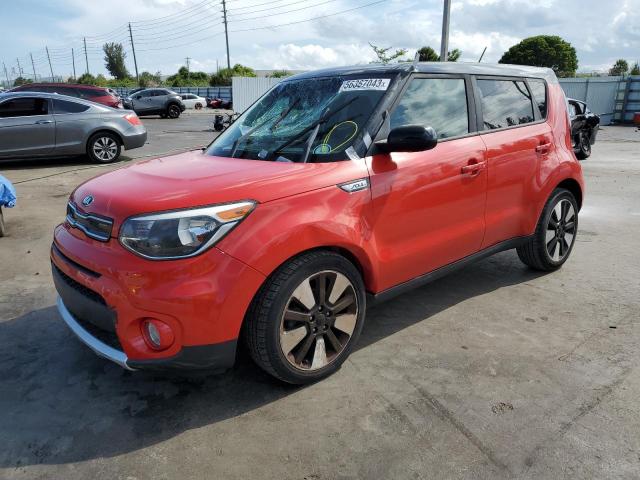KIA SOUL + 2017 with VIN KNDJP3A57H7462652 - Photo from auction