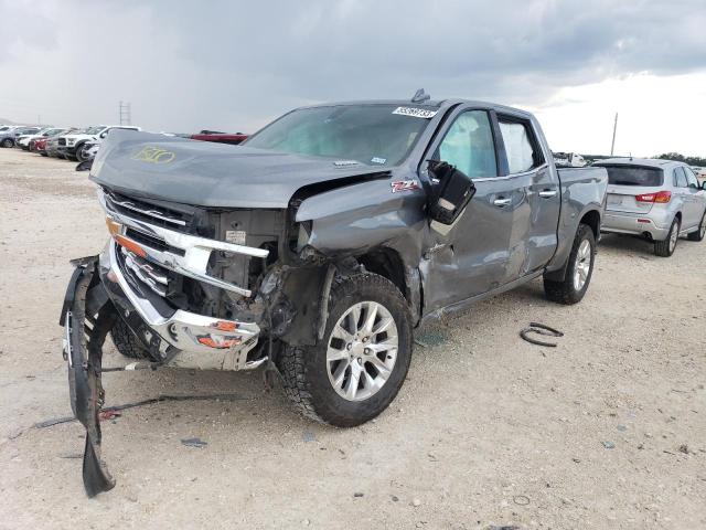 CHEVROLET SILVERADO 2021 with VIN 1GCUYGET9MZ135128 - Photo from auction