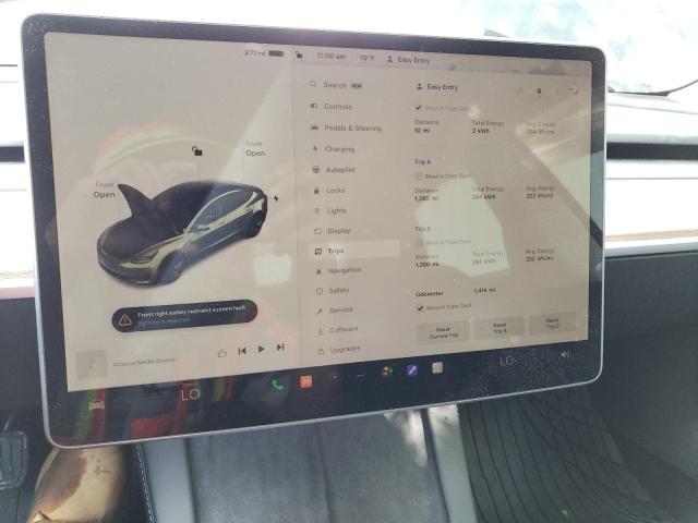 Photo 9 from auction – 2023 TESLA MODEL 3 with VIN 5YJ3E1EA3PF473778