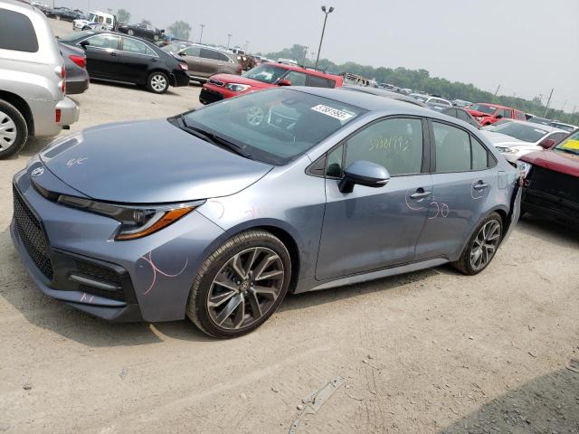 TOYOTA COROLLA SE 2021 with VIN 5YFS4MCE4MP094875 - Photo from auction