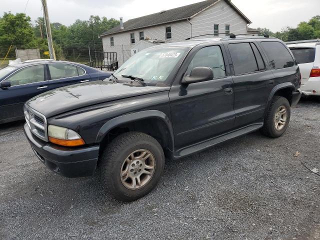 DODGE DURANGO SL 2003 with VIN 1D4HS48N53F595307 - Photo from auction