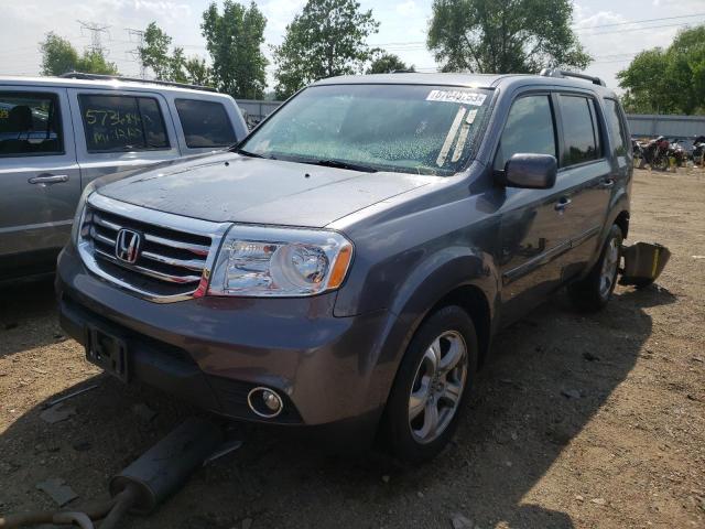 HONDA PILOT EXL 2014 with VIN 5FNYF4H53EB045130 - Photo from auction
