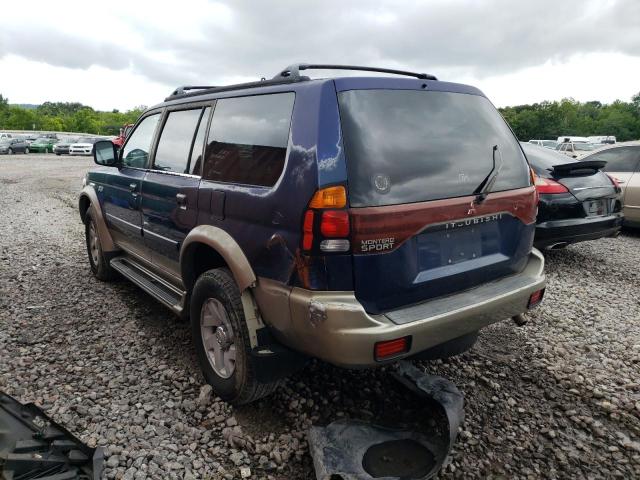 Photo 2 from auction – 2000 MITSUBISHI MONTERO SP with VIN JA4LS31H2YP800499