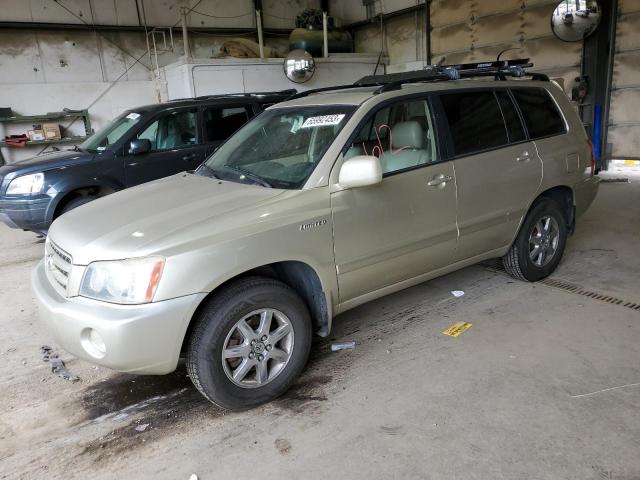 TOYOTA HIGHLANDER 2001 z numerem VIN JTEHF21A710003821 - Zdjęcie z aukcji