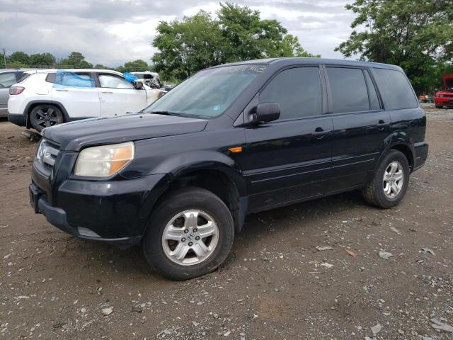 HONDA PILOT LX 2007 with VIN 5FNYF28107B027477 - Photo from auction