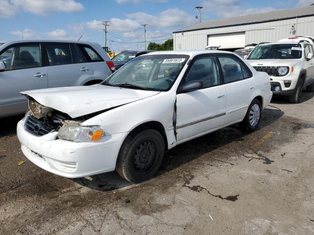 TOYOTA COROLLA CE 2001 with VIN 1NXBR12E31Z538999 - Photo from auction