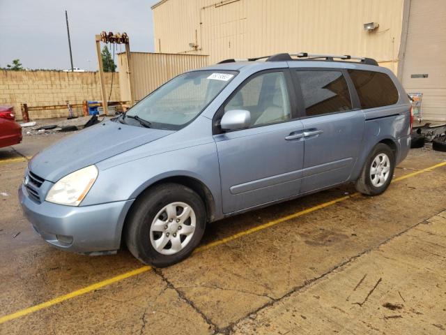 KIA SEDONA EX 2007 with VIN KNDMB233X76142389 - Photo from auction