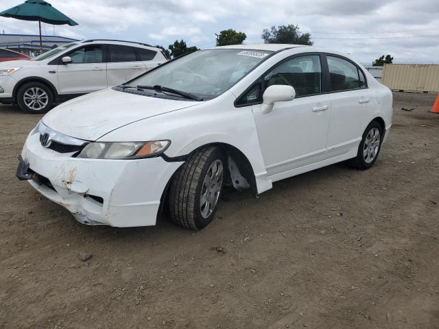 HONDA CIVIC LX 2011 with VIN 19XFA1F57BE046192 - Photo from auction