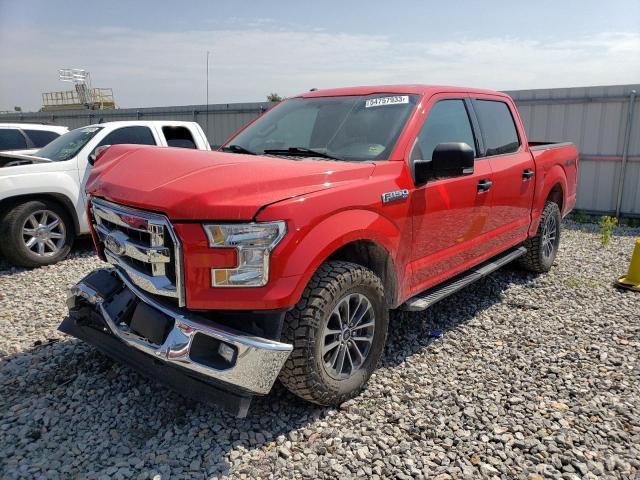 FORD F150 SUPER 2017 with VIN 1FTEW1EF6HKC19858 - Photo from auction