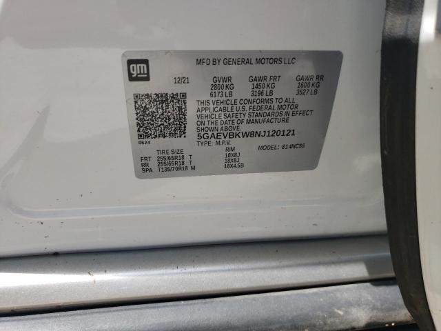 Photo 14 from auction – 2022 BUICK ENCLAVE PR with VIN 5GAEVBKW8NJ120121