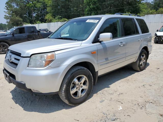 HONDA PILOT EXL 2007 with VIN 5FNYF287X7B043092 - Photo from auction