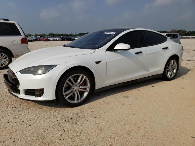 TESLA MODEL S 2014 with VIN 5YJSA1H17EFP58418 - Photo from auction