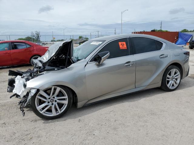 LEXUS IS 300 2021 with VIN JTHAA1D2XM5117885 - Photo from auction