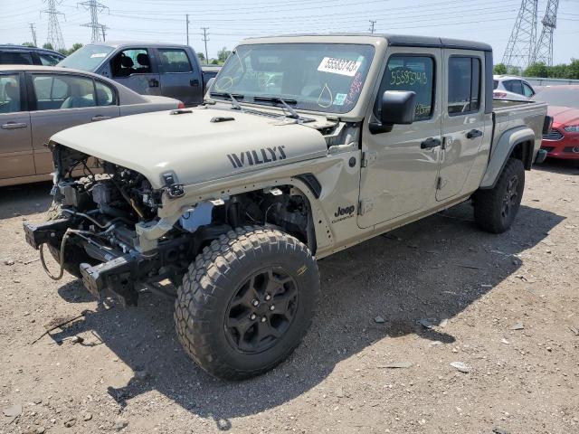 JEEP GLADIATOR 2022 with VIN 1C6HJTAG9NL157567 - Photo from auction