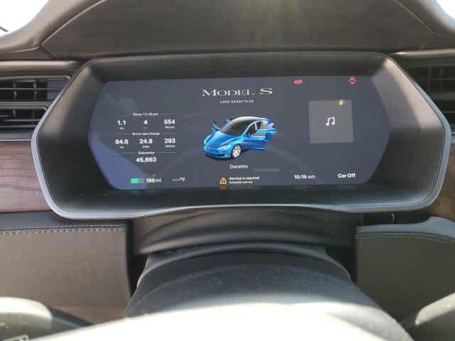 Photo 8 from auction – 2020 TESLA MODEL S with VIN 5YJSA1E23LF412182