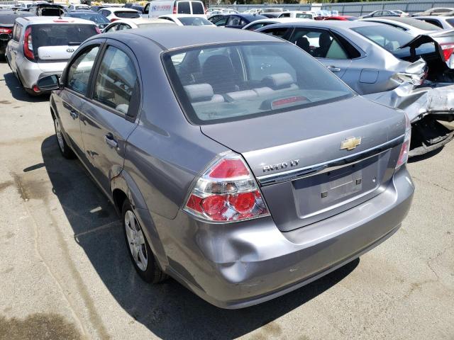 Photo 2 from auction – 2009 CHEVROLET AVEO LS with VIN KL1TD56E59B300093