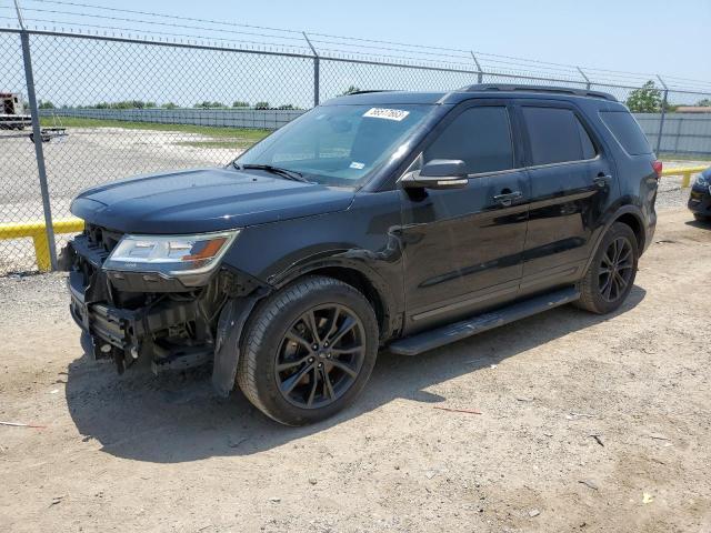FORD EXPLORER X 2017 with VIN 1FM5K7D80HGD40515 - Photo from auction