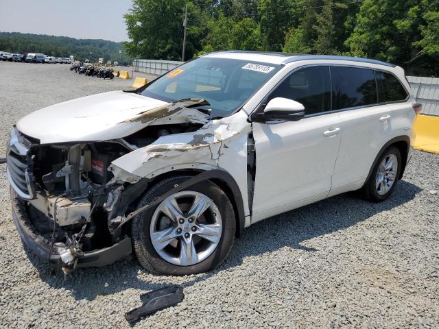 TOYOTA HIGHLANDER 2015 with VIN 5TDDKRFH4FS123691 - Photo from auction