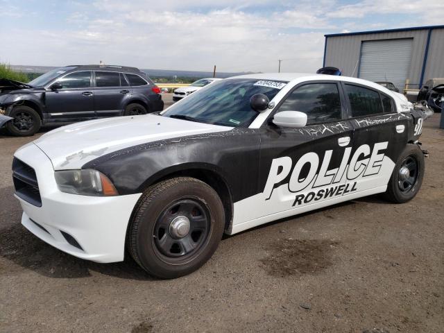 DODGE CHARGER PO 2014 with VIN 2C3CDXAT0EH186732 - Photo from auction