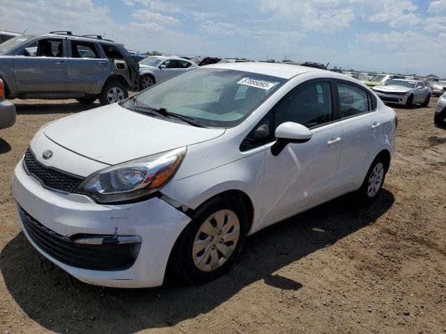 KIA RIO LX 2016 with VIN KNADM4A33G6633571 - Photo from auction