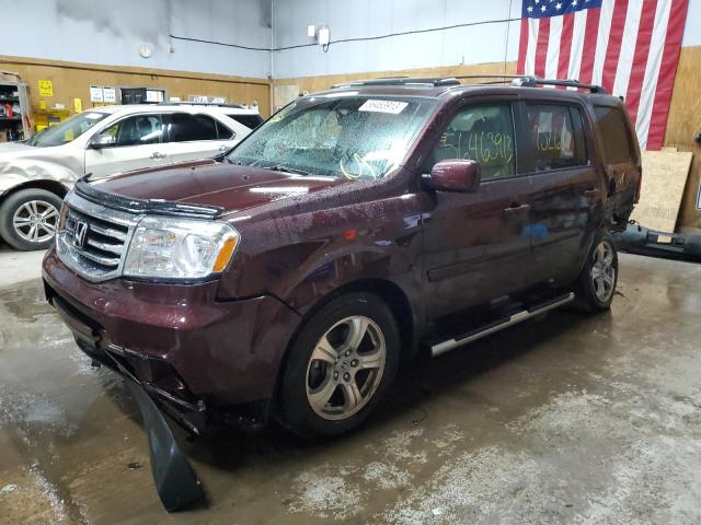 HONDA PILOT EXL 2015 z numerem VIN 5FNYF4H59FB015681 - Zdjęcie z aukcji