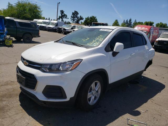 Photo 1 from auction – 2020 CHEVROLET TRAX LS with VIN KL7CJKSBXLB314636