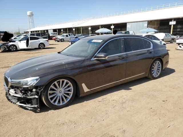 BMW 740 XI 2017 with VIN WBA7E4C51HGU99616 - Photo from auction