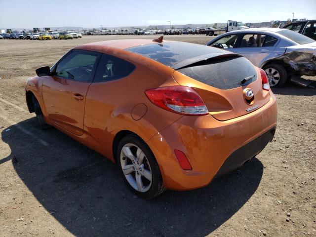 Photo 2 from auction – 2012 HYUNDAI VELOSTER with VIN KMHTC6AD2CU057916