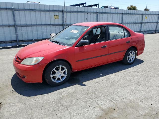 HONDA CIVIC DX 2005 with VIN 1HGES16455L014189 - Photo from auction
