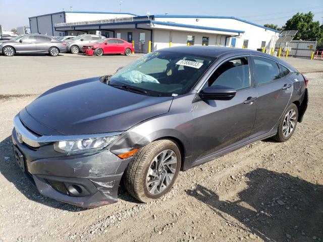 HONDA CIVIC EX 2016 with VIN 2HGFC2F89GH508999 - Photo from auction
