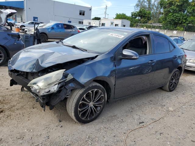 TOYOTA COROLLA L 2016 with VIN 2T1BURHE0GC590654 - Photo from auction