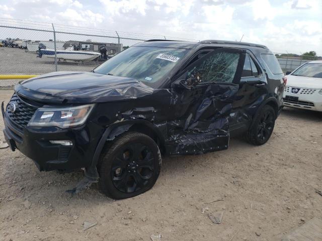 FORD EXPLORER S 2019 with VIN 1FM5K8GT3KGB38216 - Photo from auction