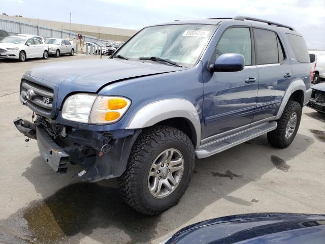 TOYOTA SEQUOIA SR 2004 with VIN 5TDBT44A94S213073 - Photo from auction