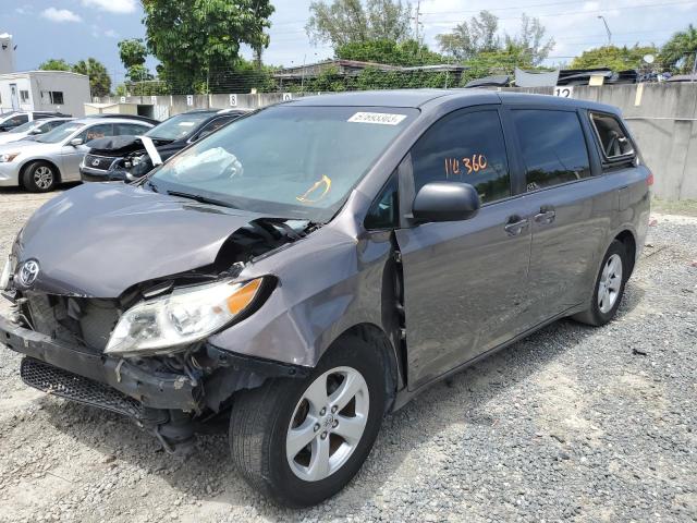 TOYOTA SIENNA 2014 with VIN 5TDZK3DC5ES426228 - Photo from auction