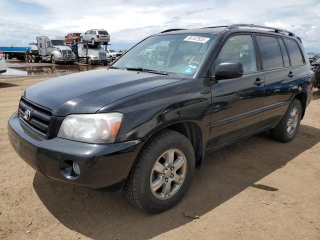 TOYOTA HIGHLANDER 2007 with VIN JTEEP21A570191442 - Photo from auction