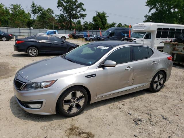 KIA OPTIMA HYB 2011 with VIN KNAGM4AD1B5001222 - Photo from auction