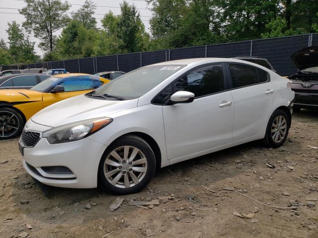 KIA FORTE LX 2015 with VIN KNAFX4A64F5272074 - Photo from auction