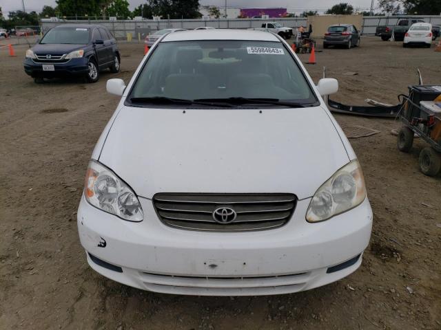 Photo 5 from auction – 2003 TOYOTA COROLLA CE with VIN JTDBR32E730051332
