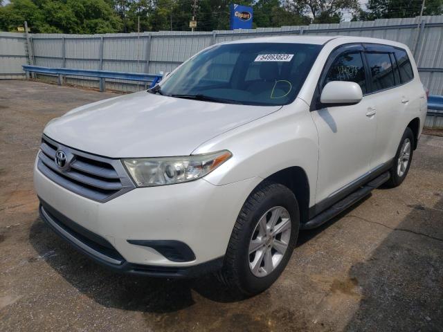 TOYOTA HIGHLANDER 2013 con VIN 5TDZA3EH4DS034059 - Foto de la subasta
