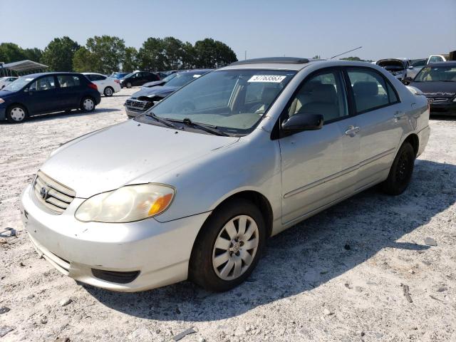TOYOTA COROLLA CE 2003 with VIN 1NXBR32E03Z082426 - Photo from auction