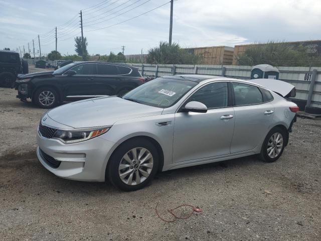 KIA OPTIMA EX 2016 with VIN 5XXGU4L33GG054045 - Photo from auction