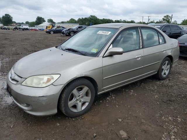 Photo 1 from auction – 2005 HONDA CIVIC EX with VIN 2HGES26765H527528