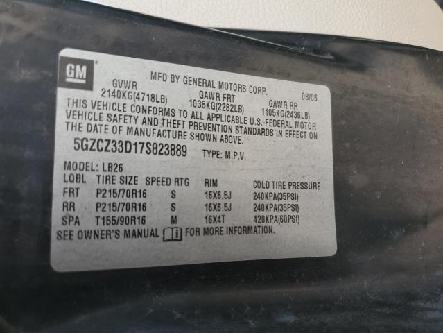 Photo 14 from auction – 2007 SATURN VUE with VIN 5GZCZ33D17S823889