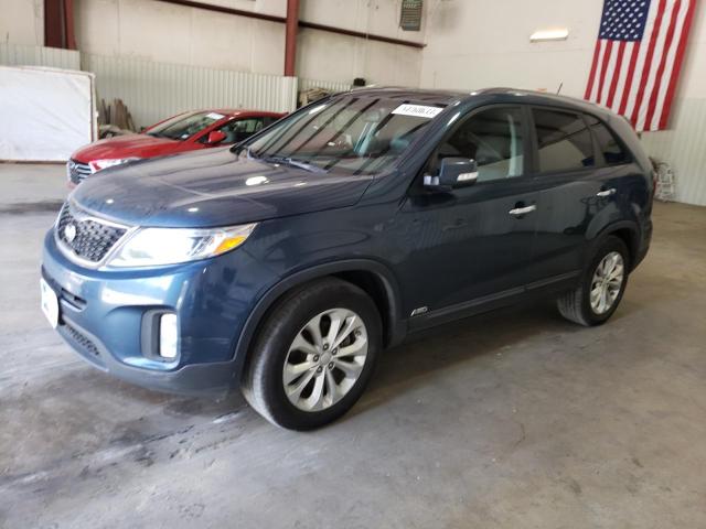 KIA SORENTO EX 2014 with VIN 5XYKUDA73EG524552 - Photo from auction