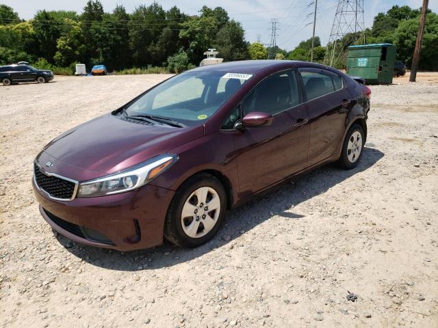 KIA FORTE LX 2017 with VIN 3KPFK4A73HE142756 - Photo from auction