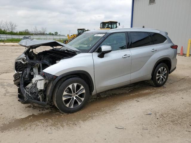 TOYOTA HIGHLANDER 2020 with VIN 5TDGZRAH8LS501684 - Photo from auction