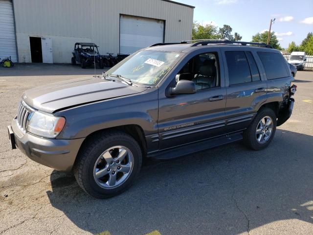 JEEP GRAND CHER 2004 with VIN 1J4GW58N84C256864 - Photo from auction